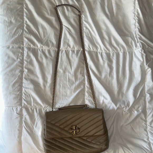 Tory Burch Brown Quilted Shoulder Bag - Picture 5 of 5